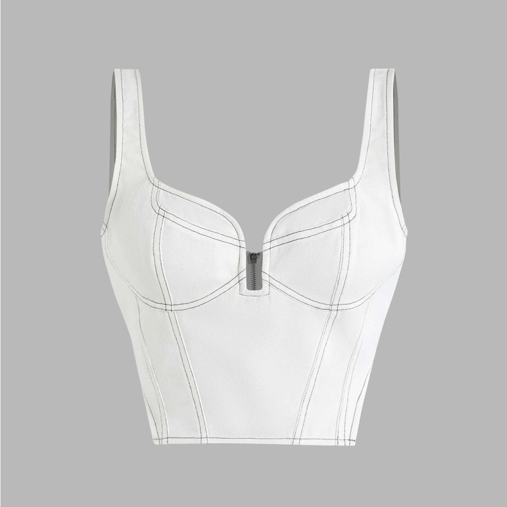 Cider Stitch V-Wire Corset Top